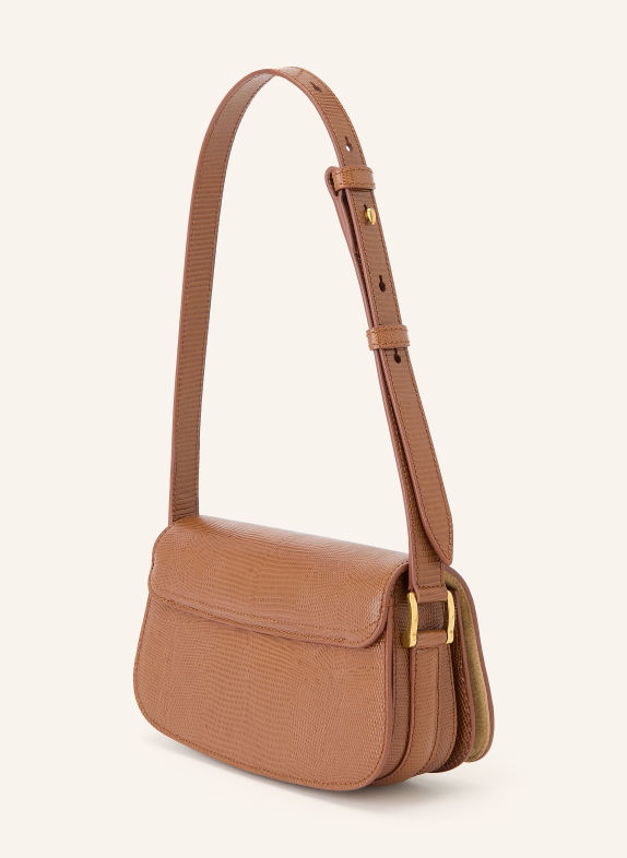 AMI PARIS Schoudertas PARIS PARIS COGNAC / GOUD