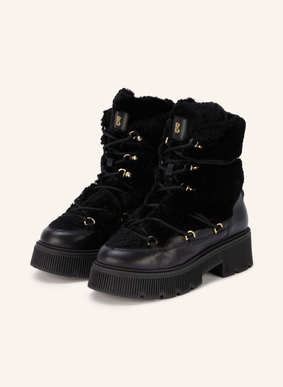 BOGNER Schnürboots TURIN 9 C SCHWARZ / GOLD