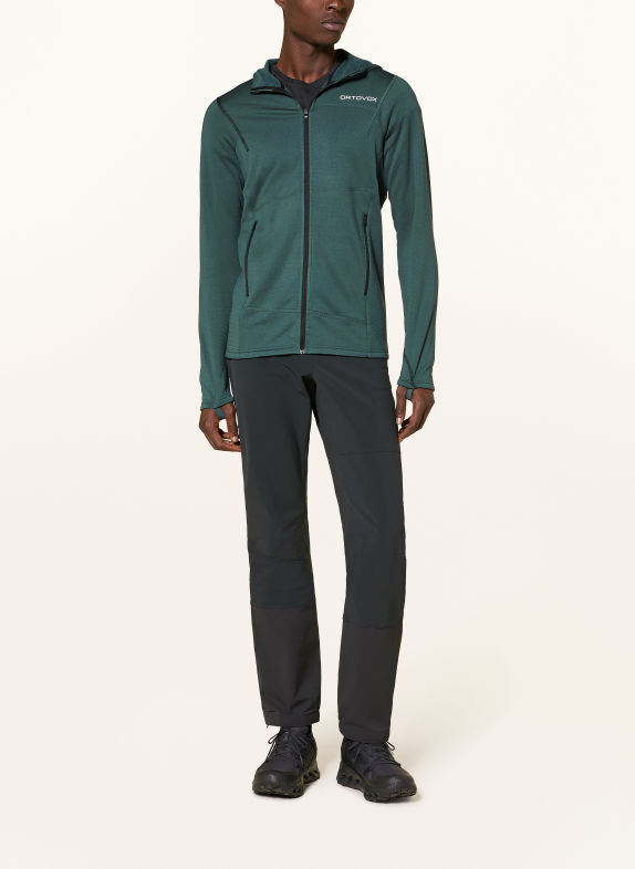 ORTOVOX Fleecejacke LIGHT HOODY BLAU