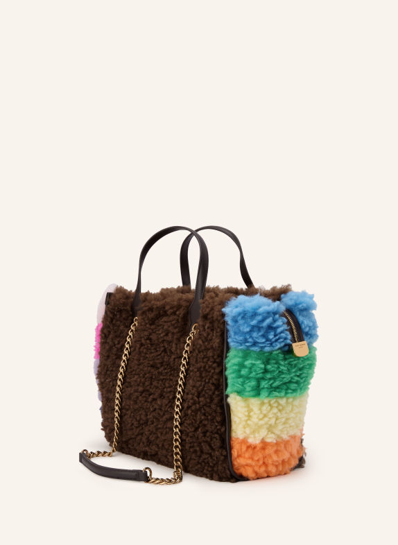 KURT GEIGER Shopper HOXTON BRAUN / GRÜN / BLAU