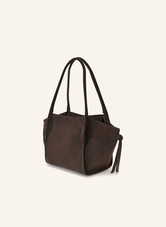 abro Shoppers VIBE SMALL MARRON FONCÉ / GOUD