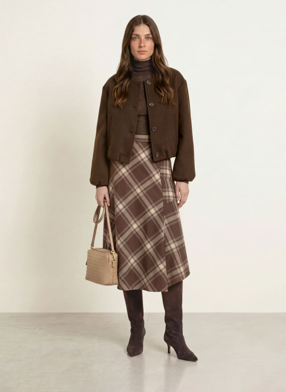 abro Umhängetasche KAIA TAUPE / GOLD