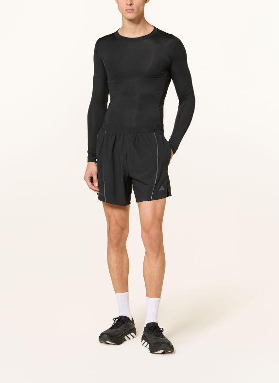 adidas 2-in-1 trainingsshort ADIDAS X ENTIRE STUDIOS D4T ZWART