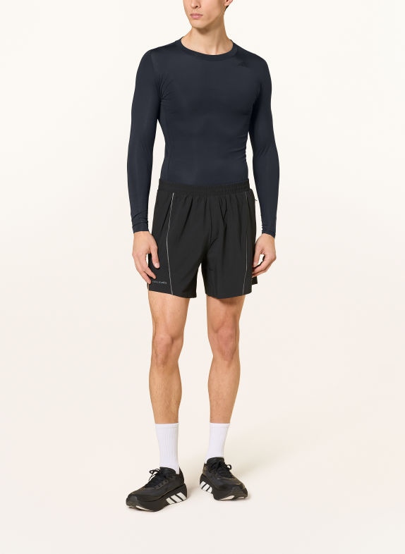 adidas Trainingsshirt ADIDAS X ENTIRE STUDIOS TECHFIT ZWART