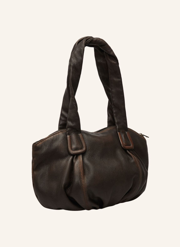 LIEBESKIND Shoppers ARCHIVE LUCY SMALL MARRON FONCÉ / GOUD