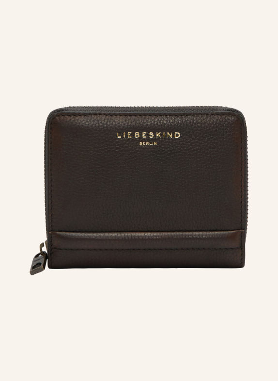 LIEBESKIND Portemonnee MARRON FONCÉ / GOUD