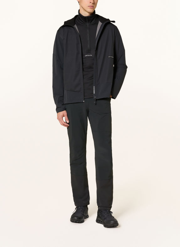ORTOVOX ORTLER PLUS Softshell jacket BLACK