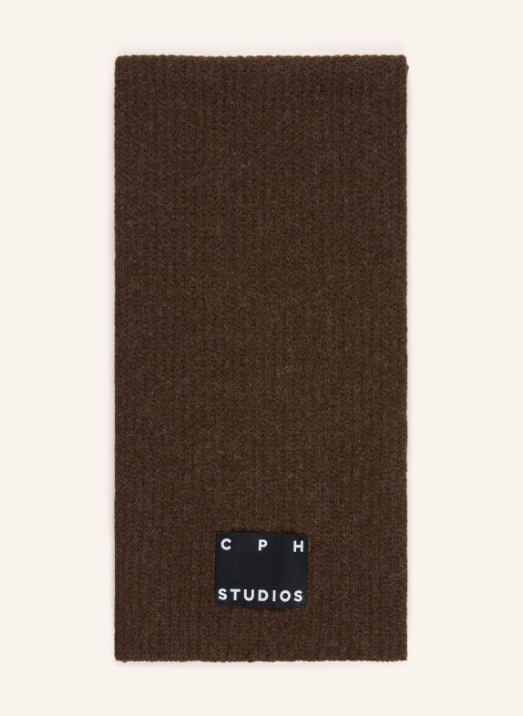 COPENHAGEN STUDIOS Scarves DARK BROWN