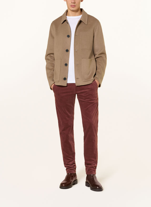 MAC Corduroy Pants, Regular Fit DARK RED
