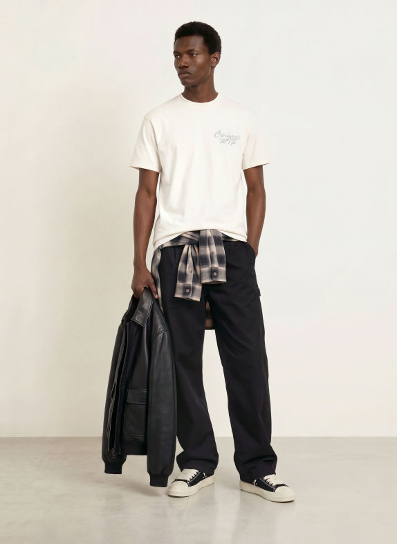 carhartt WIP T-shirt WIT / GRIJS