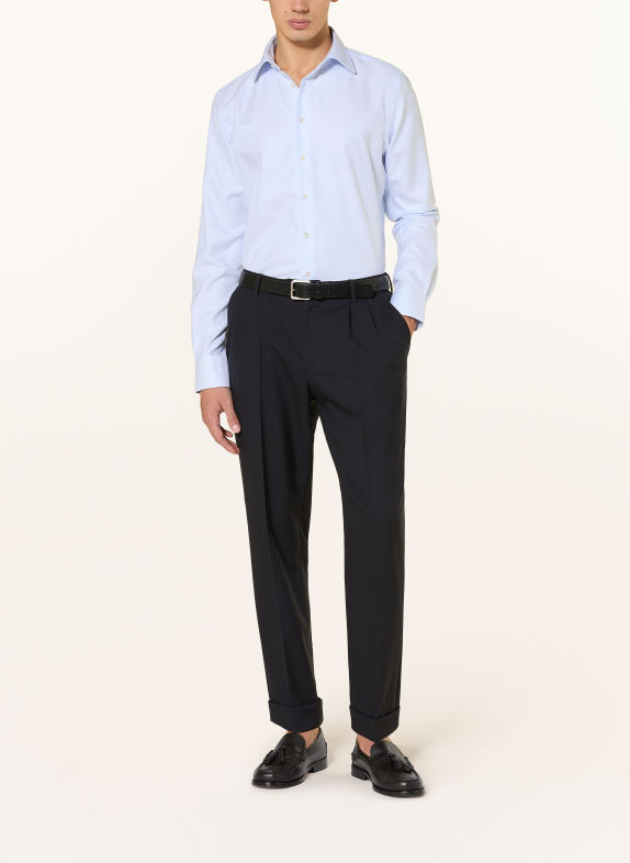 PROFUOMO Chemise coupe slim BLEU CLAIR / BLANC