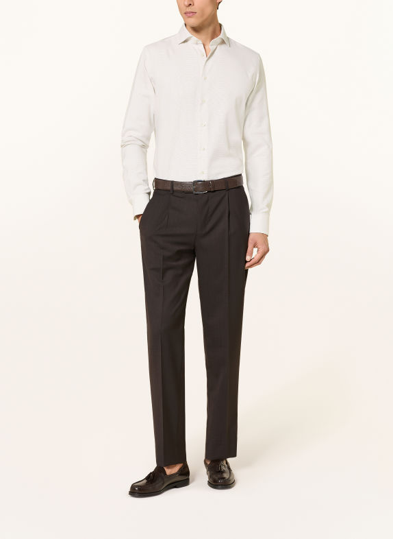 PROFUOMO Chemise coupe slim BEIGE