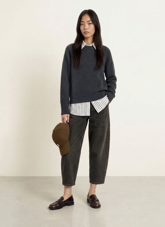 ARMEDANGELS Pullover DUNKELGRAU