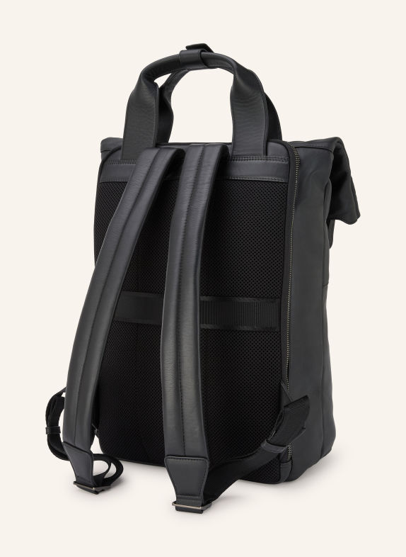 BOGNER CALGARY LEON Backpack with laptop compartment BLACK