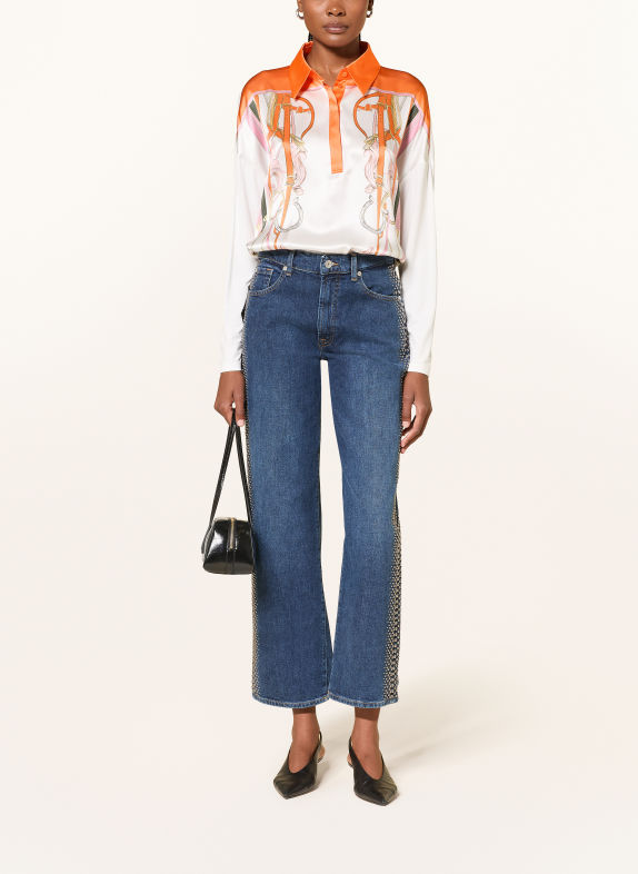 MARC CAIN Blusenshirt im Materialmix 110 off