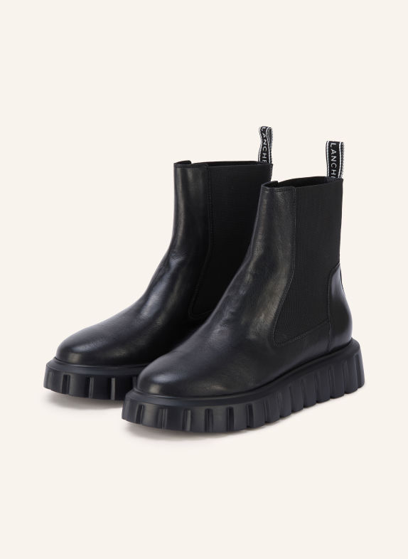 VOILE BLANCHE Chelsea-Boots GRENELLE SCHWARZ