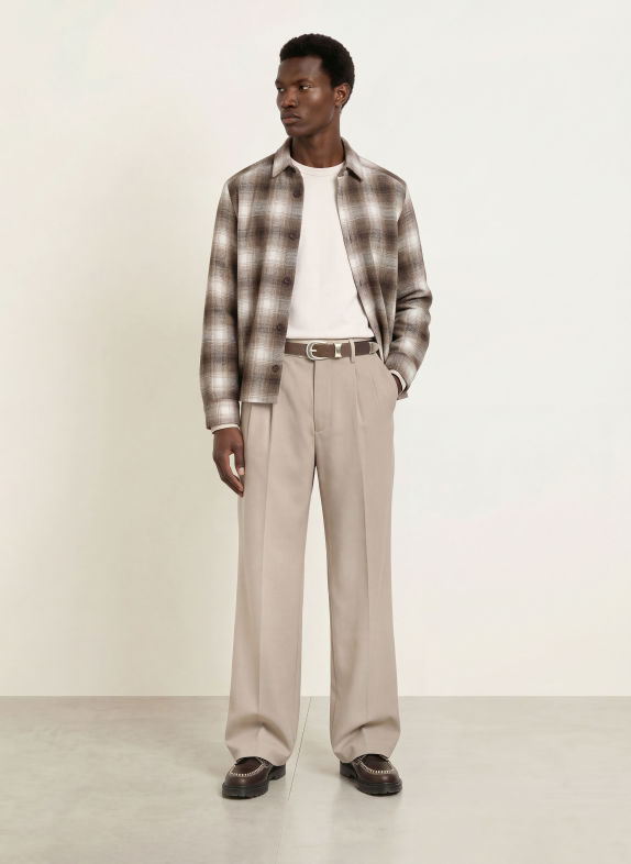 DRYKORN Hose LEEK WIDE Regular Fit BEIGE