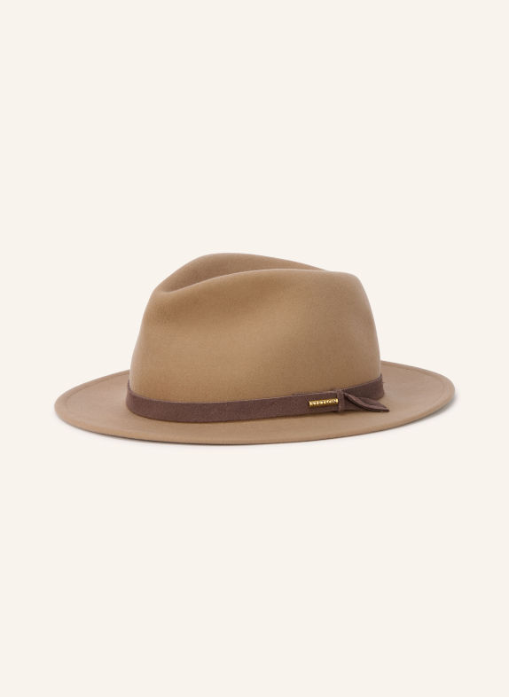 STETSON Hut BEIGE / DUNKELBRAUN