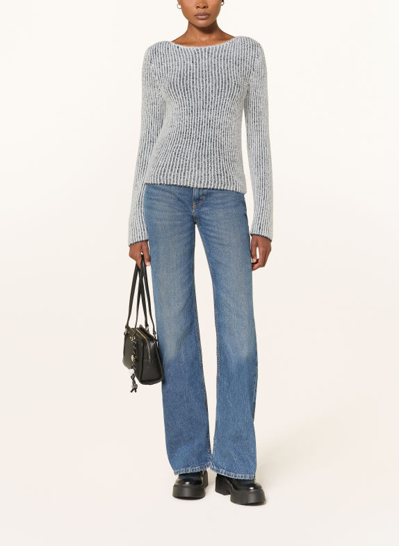 HUGO Pullover SIBILLA SCHWARZ / WEISS