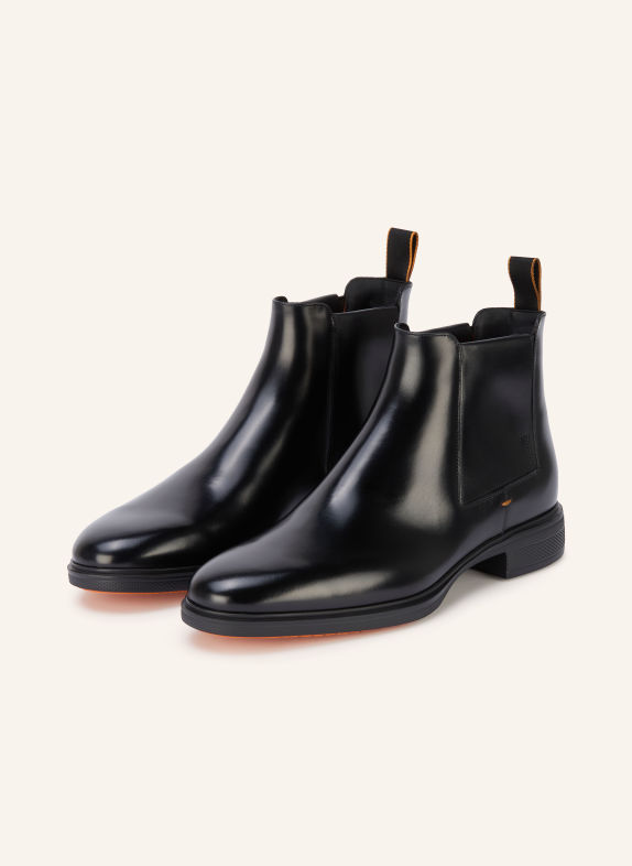 Santoni Chelsea boots EASY BLACK