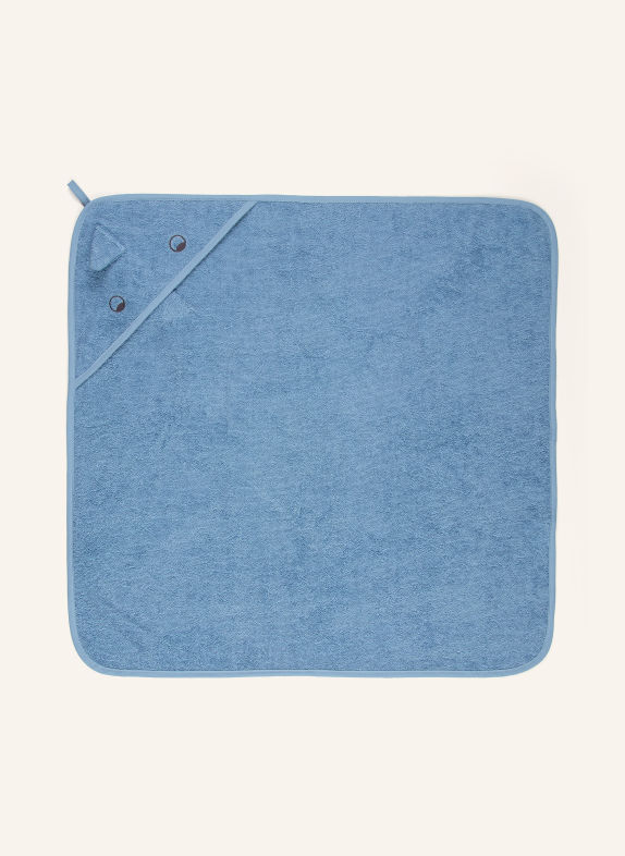 LIEWOOD Kapuzenhandtuch ALBERT HELLBLAU