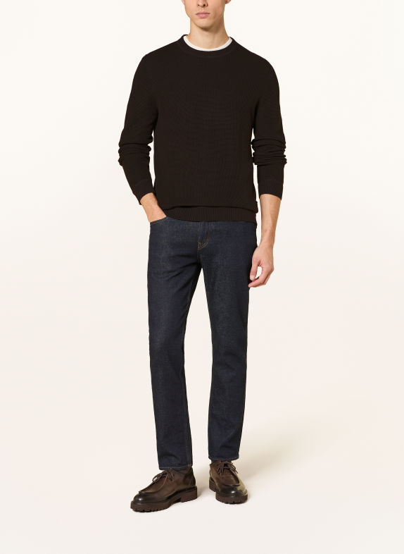 JOOP! JEANS Trui PEOSIUS MARRON FONCÉ