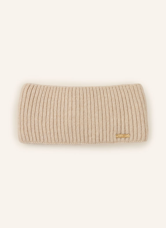 CAPO Hoofdband met kasjmier BEIGE