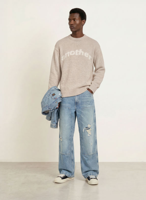 another COTTON LAB Pullover BEIGE