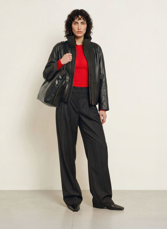 RAFFAELLO ROSSI Marlene-broek MAYLA ZWART
