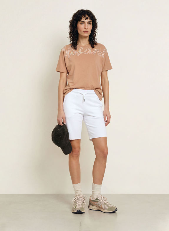 ELBSAND T-shirt ZANNA CAMEL