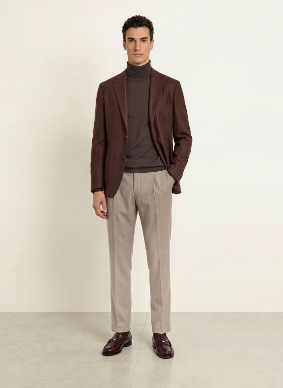 DRESSLER Anzughose JADEN Regular Fit 072 BEIGE