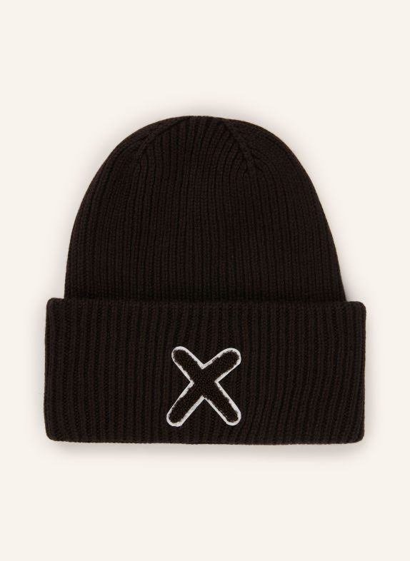 UNIO Casquette LUMI X MATCHED MARRON FONCÉ / BLANC
