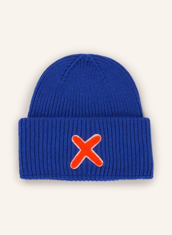 UNIO Bonnet BLEU / ORANGE FLUO / BLANC