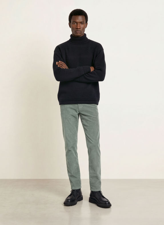 BRAX Cordchino PHIL Tapered Fit 34 JUNGLE