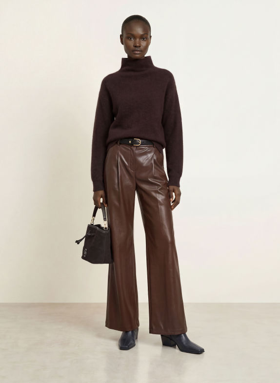 BOSS Trui FROSELLA MARRON FONCÉ
