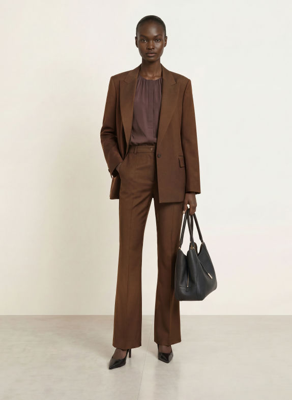 BOSS Blazer JEMMALA DUNKELBRAUN