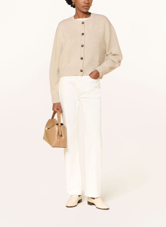 LOULOU DE SAISON Strickjacke REMUS CREME