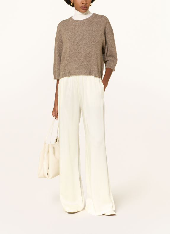LOULOU DE SAISON Pullover AZALI mit 3/4-Arm BEIGE