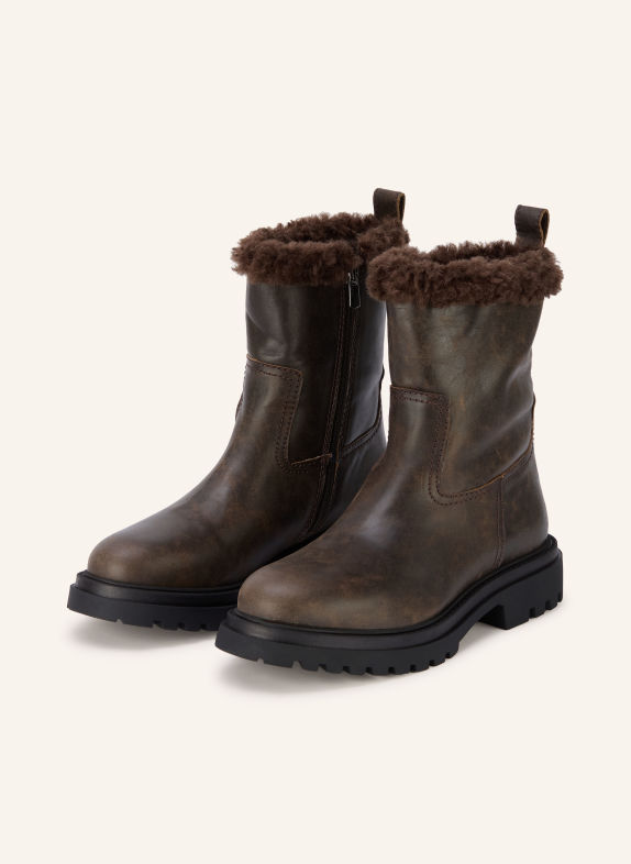 BIBI LOU Boots DUNKELBRAUN
