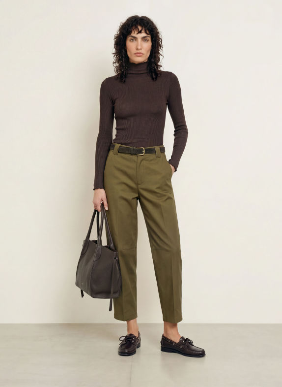 rosemunde Longsleeve BALTA MARRON FONCÉ