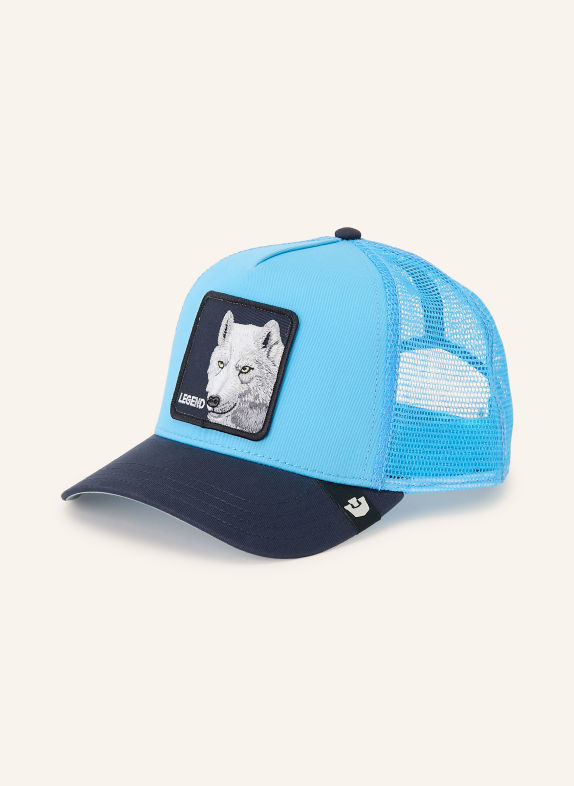GOORIN BROS. Casquette LEGEND WOLF TRUCKER BLEU CLAIR / GRIS CLAIR / BLEU FONCÉ