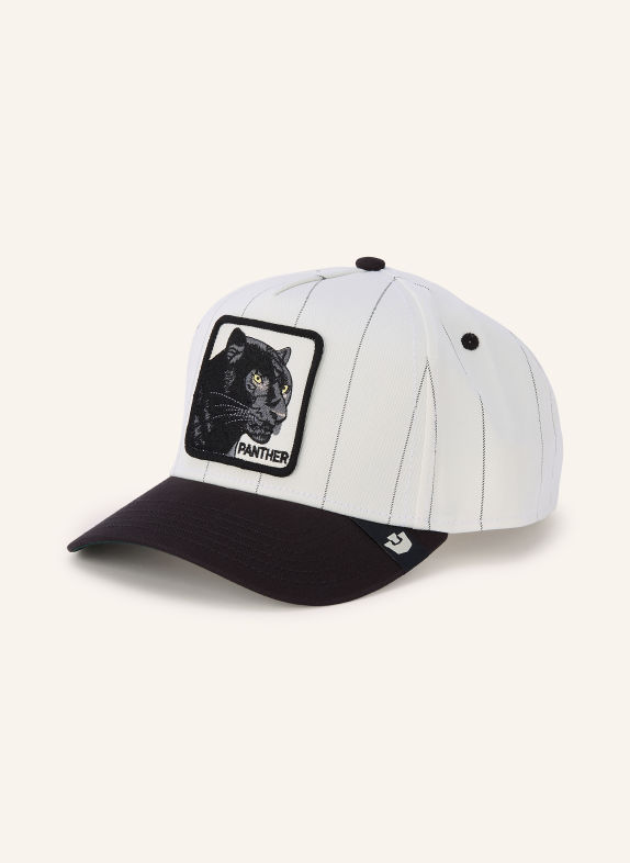 GOORIN BROS. Cap PINSTRIPE PANTHER SCHWARZ / CREME