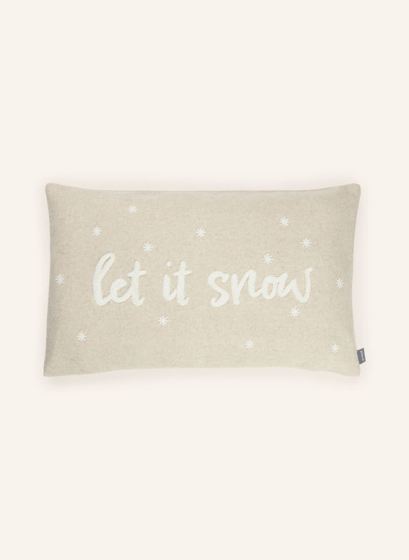 PAD Sierkussenhoes LETITSNOW BEIGE / CRÈME