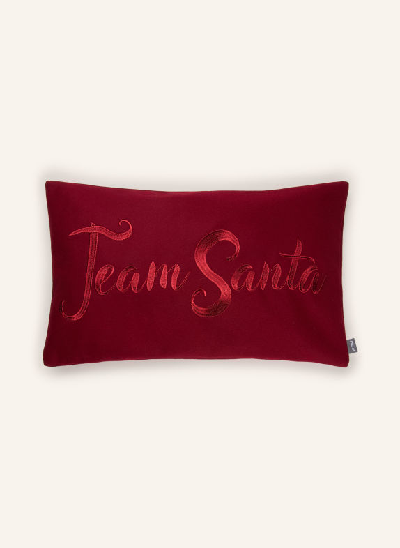 PAD Sierkussenhoes TEAM SANTA DONKERROOD