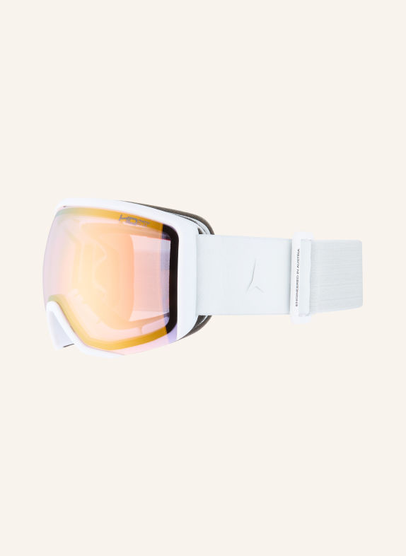 ATOMIC Skibril REVENT L HD PHOTO WIT / GOUD