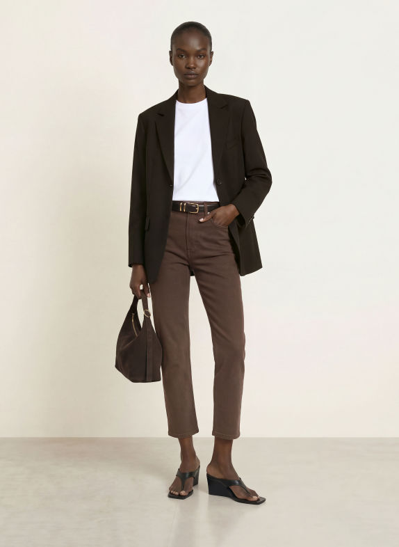 ARKET Jean court 027 Brown Dark