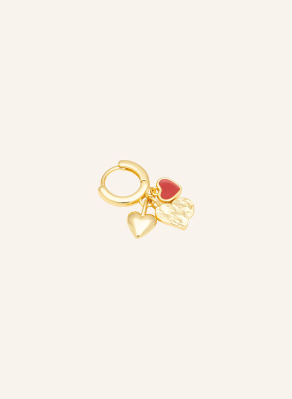 LULU Copenhagen Creole ENDLESS LOVE GOLD / ROT