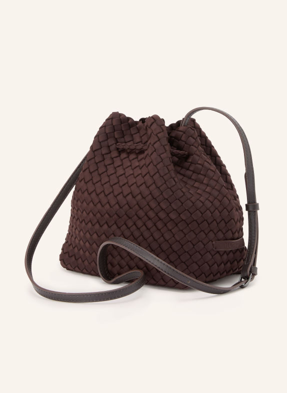 Naghedi Sac cabas GARMERCY MEDIUM MARRON FONCÉ