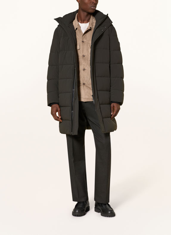JOOP! WINSTEN Quilted Coat DARK GREEN