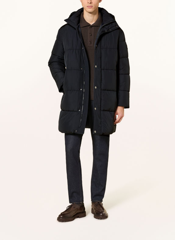 JOOP! JEANS Gewatteerde mantel DAVIES DONKERBLAUW